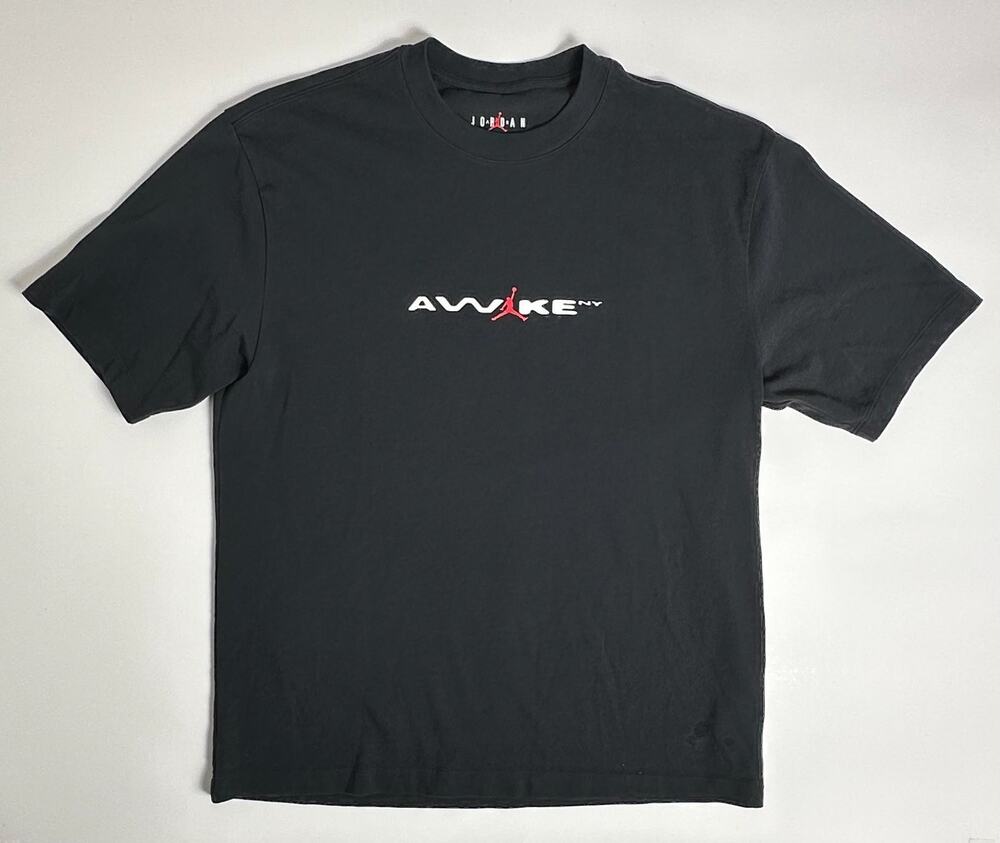 Awake NY x Jordan Brand Five Boroughs NYC Skyline Tee Medium Black 2024 Collab